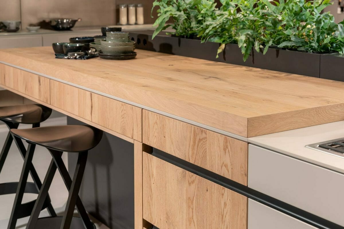 Wooden Kitchen Surface