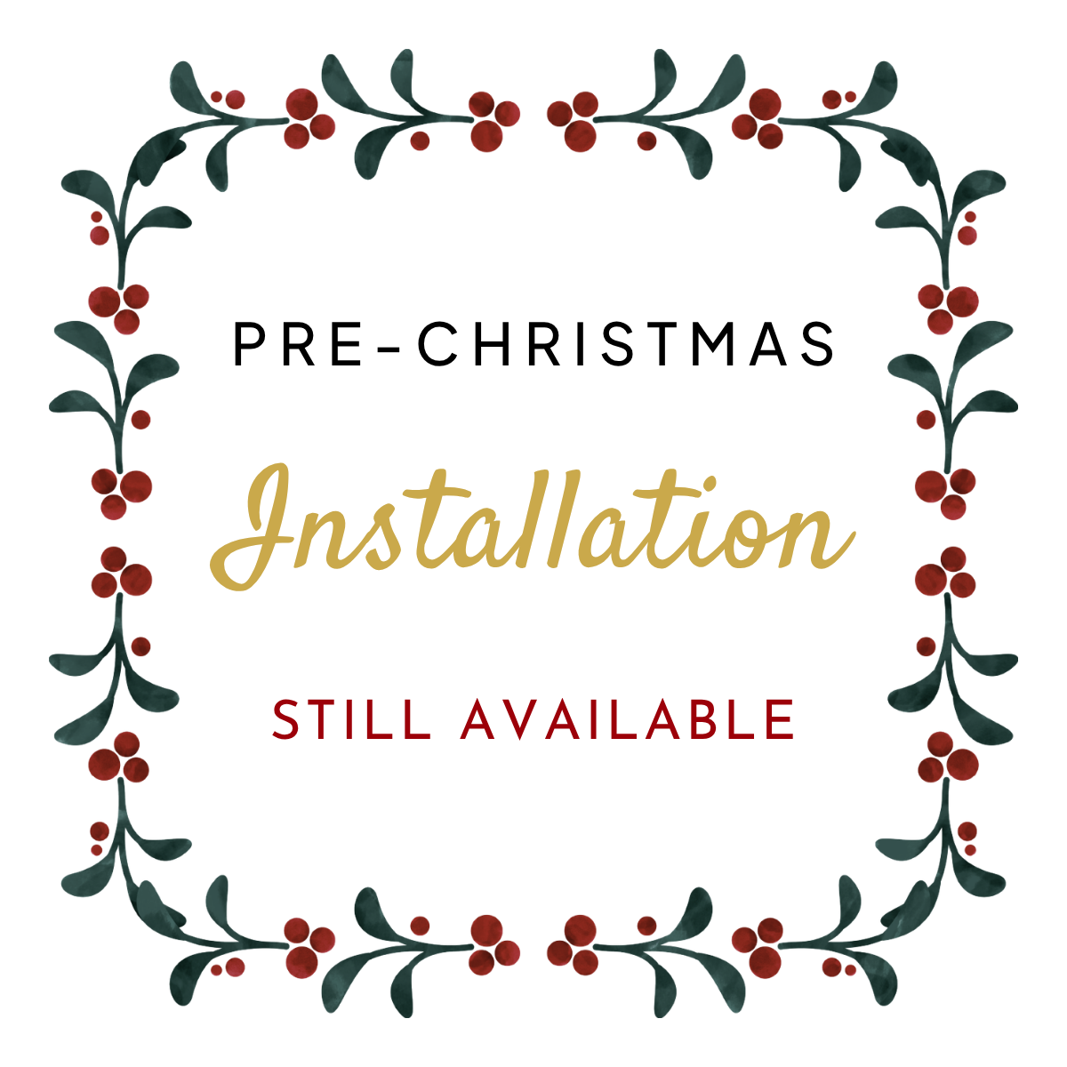 pre christmas installation (1)