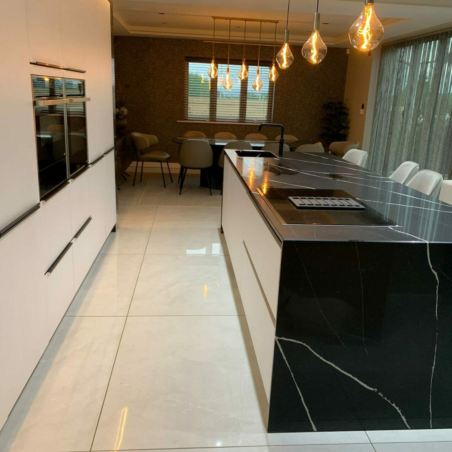 Modern Marble Kitchen